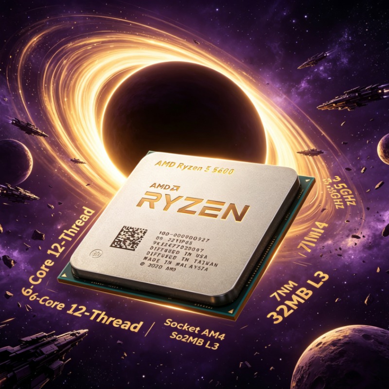 Pc Gaming Ryzen 5 - Ryzen 5 5600 6-Core 12-Thread 7nm