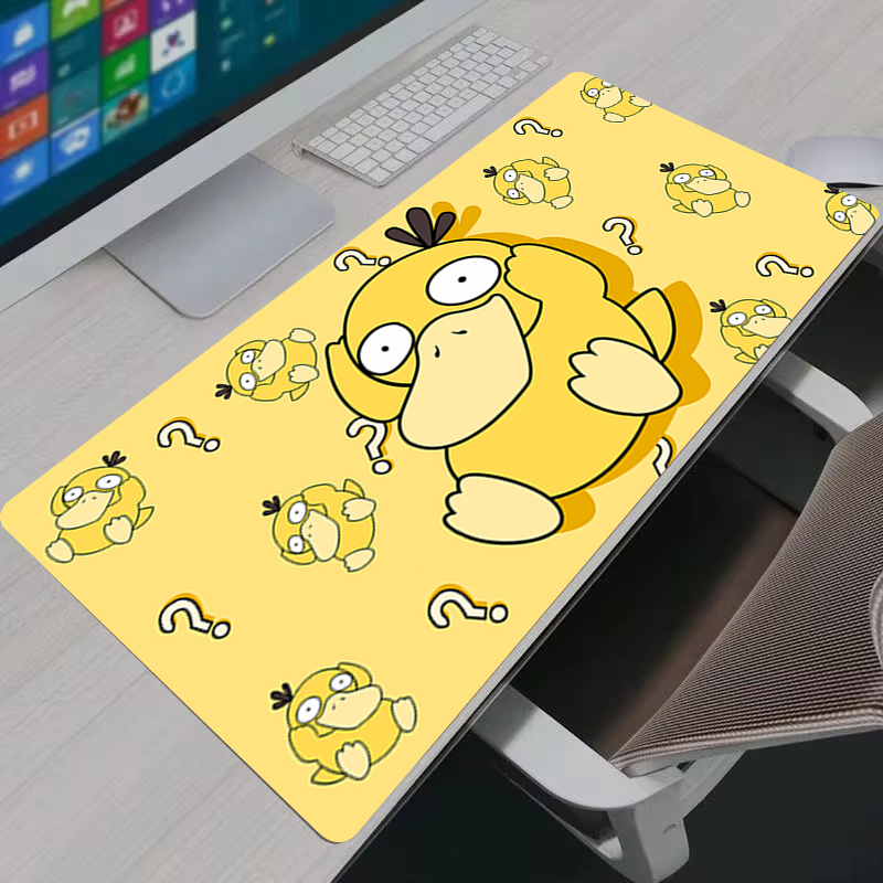 Pc Gaming Upgrades - Mousepad Anime P-Pokemon Psyduck XXL Large