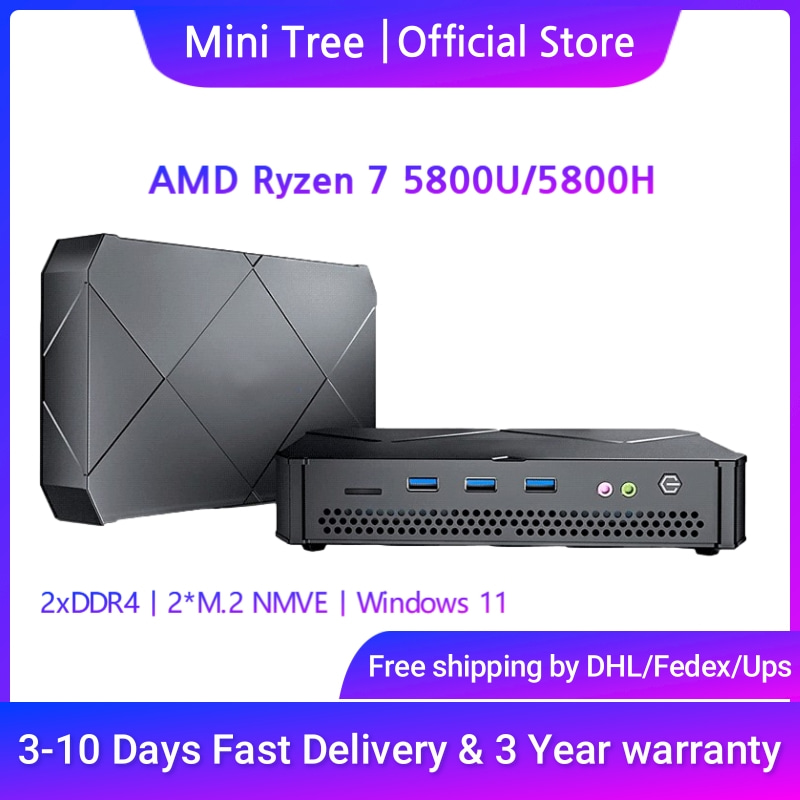Pc Gaming Ryzen 5 - AMD Radeon Graphics 8 Core Mini