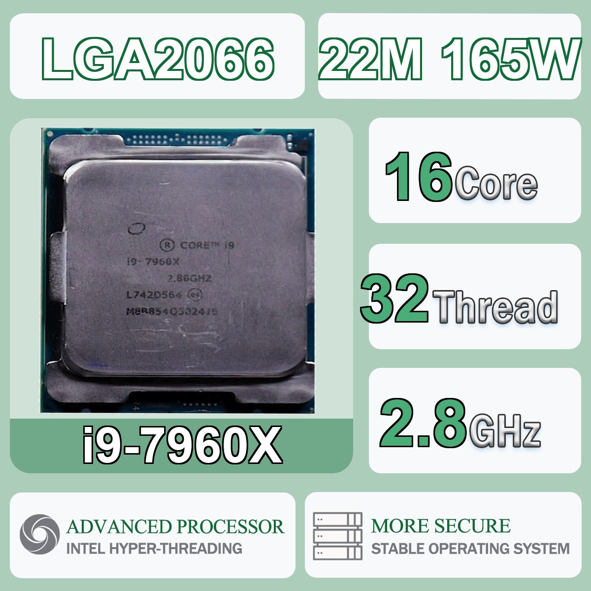 Intel Core i9-7960X 16 Core 32 - Intel Cpu Core I9 ulasan dan harga