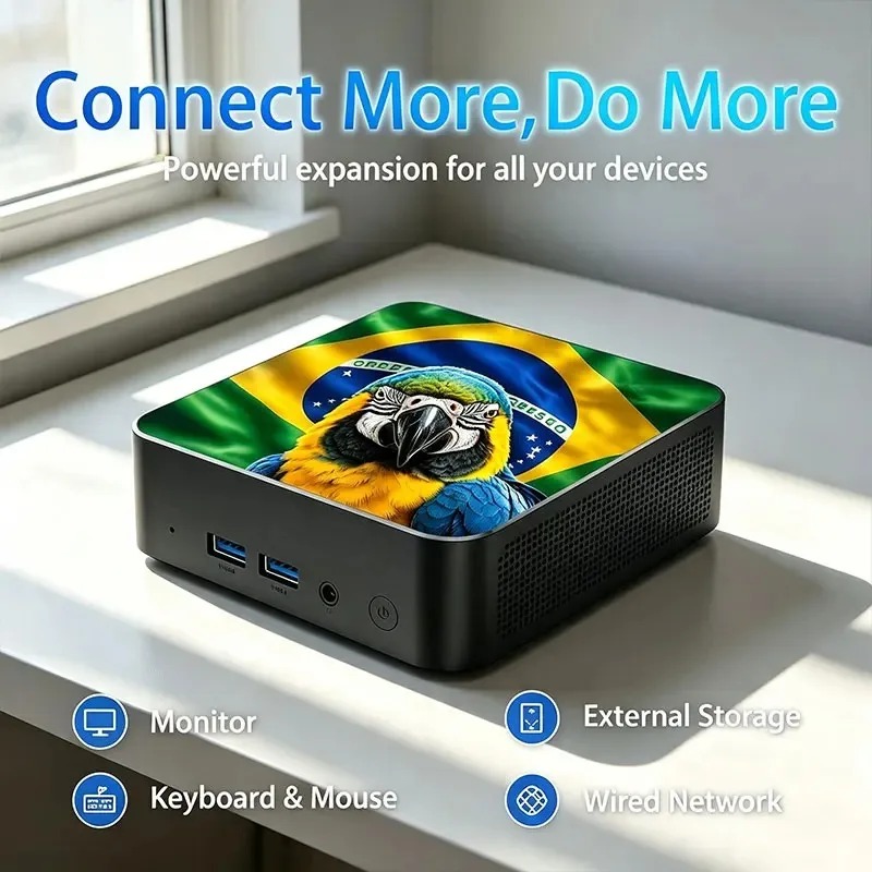 Mexico Brazil Flag Mini PC Int - Pc Gaming Laptop ulasan dan harga