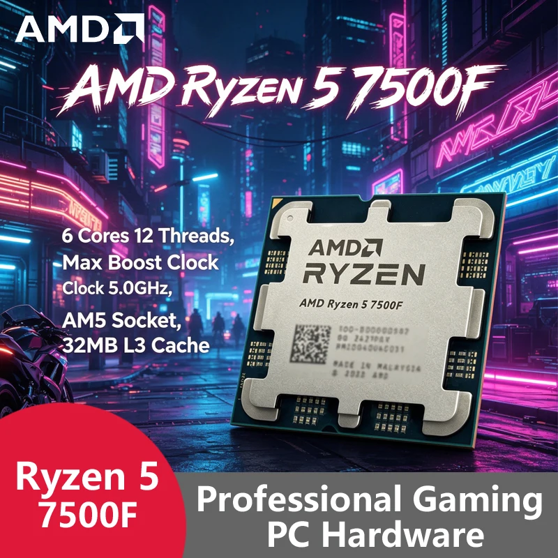 AMD Ryzen 5 7500F AM5 5nm Gami - Pc Gaming Ryzen 5 ulasan dan harga