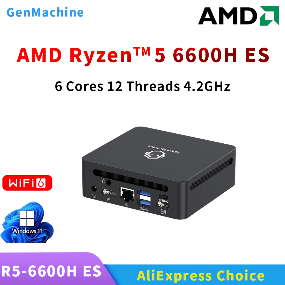 GenMachine Ryzen 5 6600H ES 3. - Pc Gaming Ryzen 5 ulasan dan harga