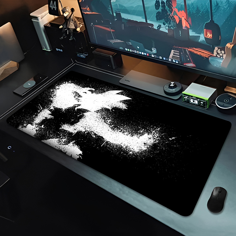 DBZ Black Anime Mouse Pad Drag - Pc Gaming Upgrades ulasan dan harga