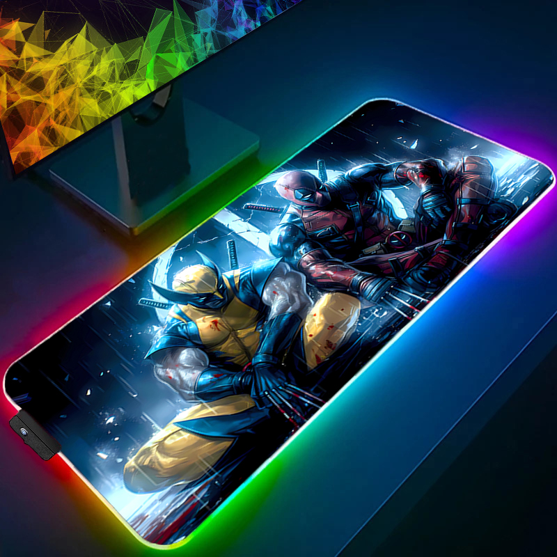 LED Mouse Pad Gaming Backlight - Pc Gaming Upgrades ulasan dan harga