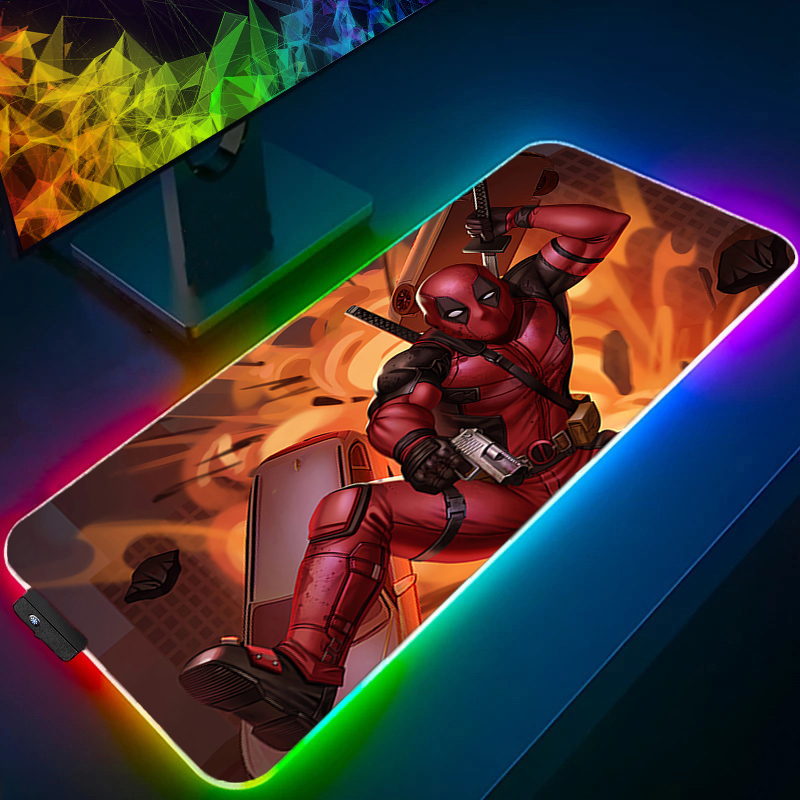 LED Mouse Pad Gaming Backlight - Pc Gaming Upgrades ulasan dan harga