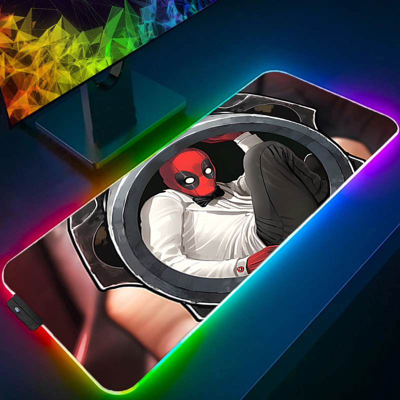 LED Mouse Pad Gaming Backlight - Pc Gaming Upgrades ulasan dan harga
