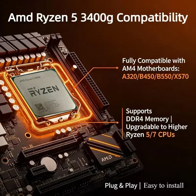 AMD Ryzen 5 3400G R5 3400G CPU - Pc Gaming Ryzen 5 ulasan dan harga