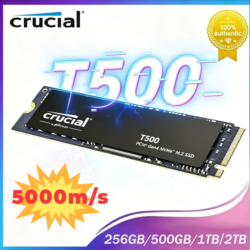 New Crucial T500 1TB Gen4 NVMe - Pc Gaming News ulasan dan harga