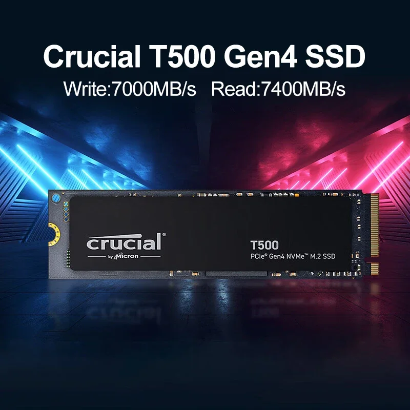 New Crucial T500 1TB Gen4 NVMe - Pc Gaming News ulasan dan harga