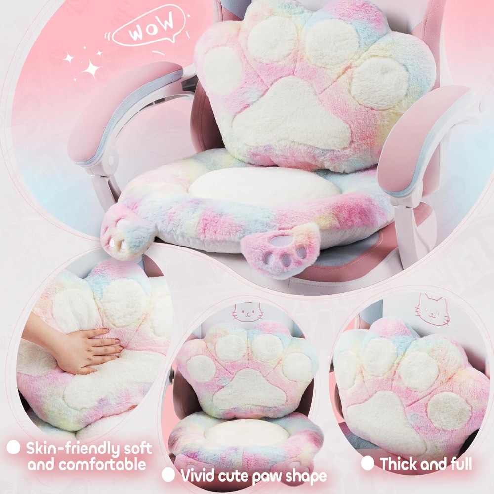 Gaming Chair Cute with Cat Ear - Pc Gaming Girl ulasan dan harga