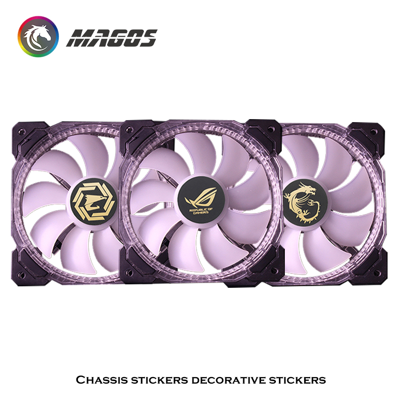 Computer Case Fan Metal Sticke - Pc Gaming Upgrades ulasan dan harga