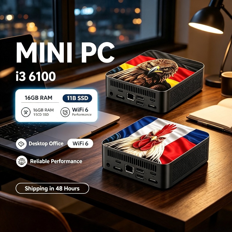 2026 Intel i3 6100 Mobile Mini - Pc Gaming Laptop ulasan dan harga