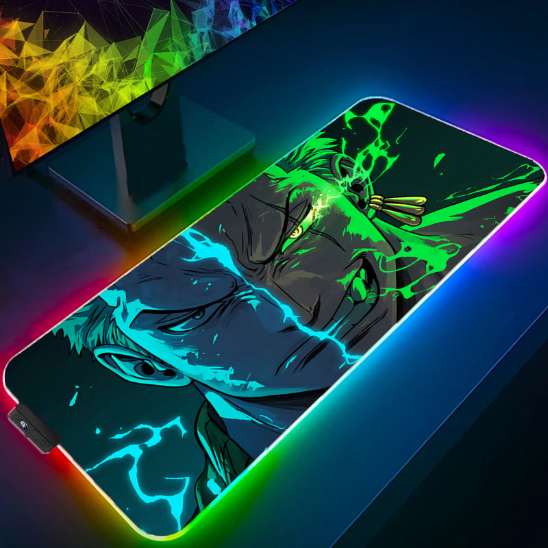 ONE PIECE Zoro Mouse Pad RGB G - Pc Gaming Upgrades ulasan dan harga