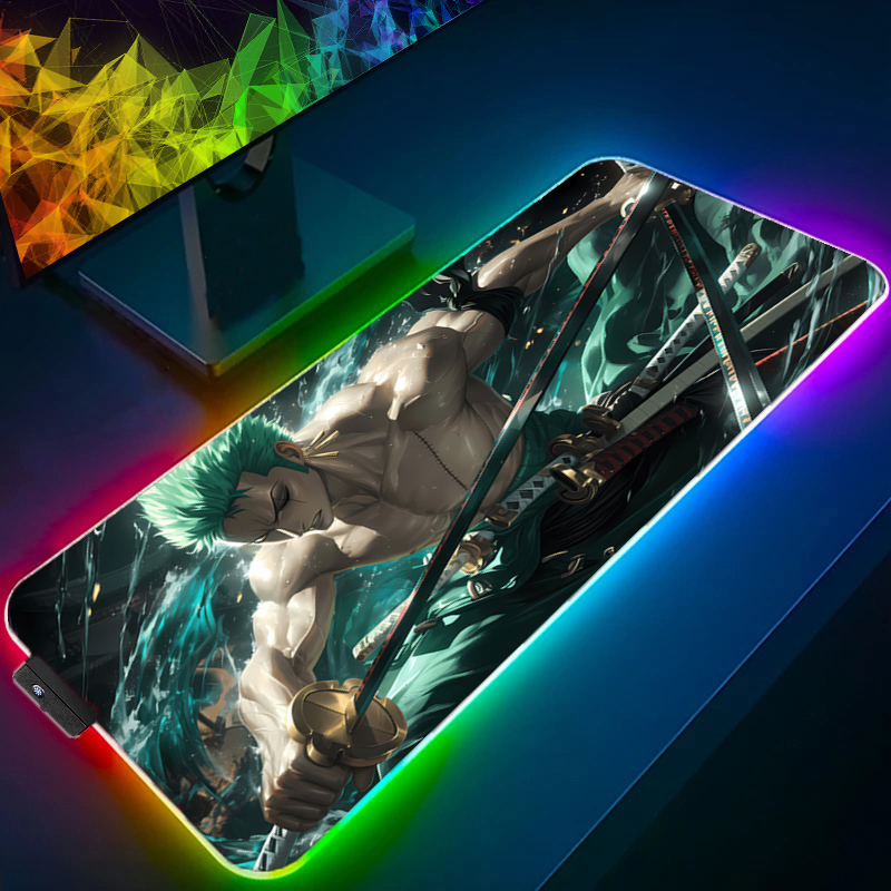 ONE PIECE Zoro Mouse Pad RGB G - Pc Gaming Upgrades ulasan dan harga