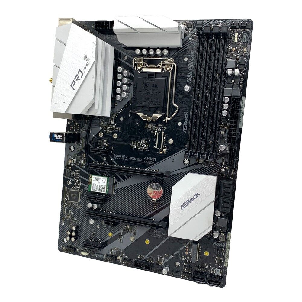Asrock Z490 PRO4/AC Motherboar - Intel Cpu Core I9 ulasan dan harga