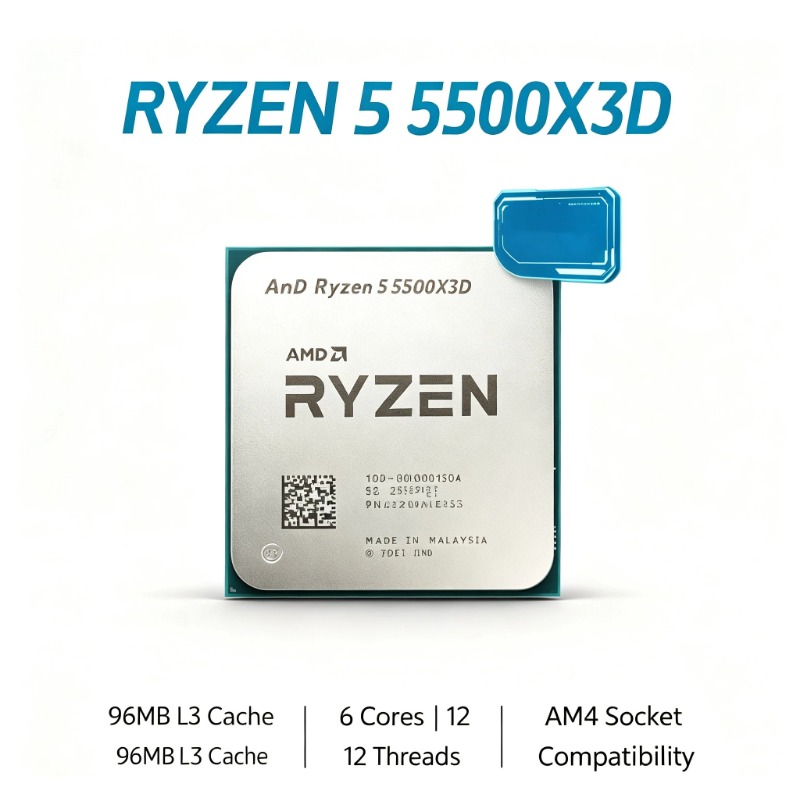AMD Ryzen 5 5500X3D DIY Gaming - Pc Gaming Ryzen 5 ulasan dan harga