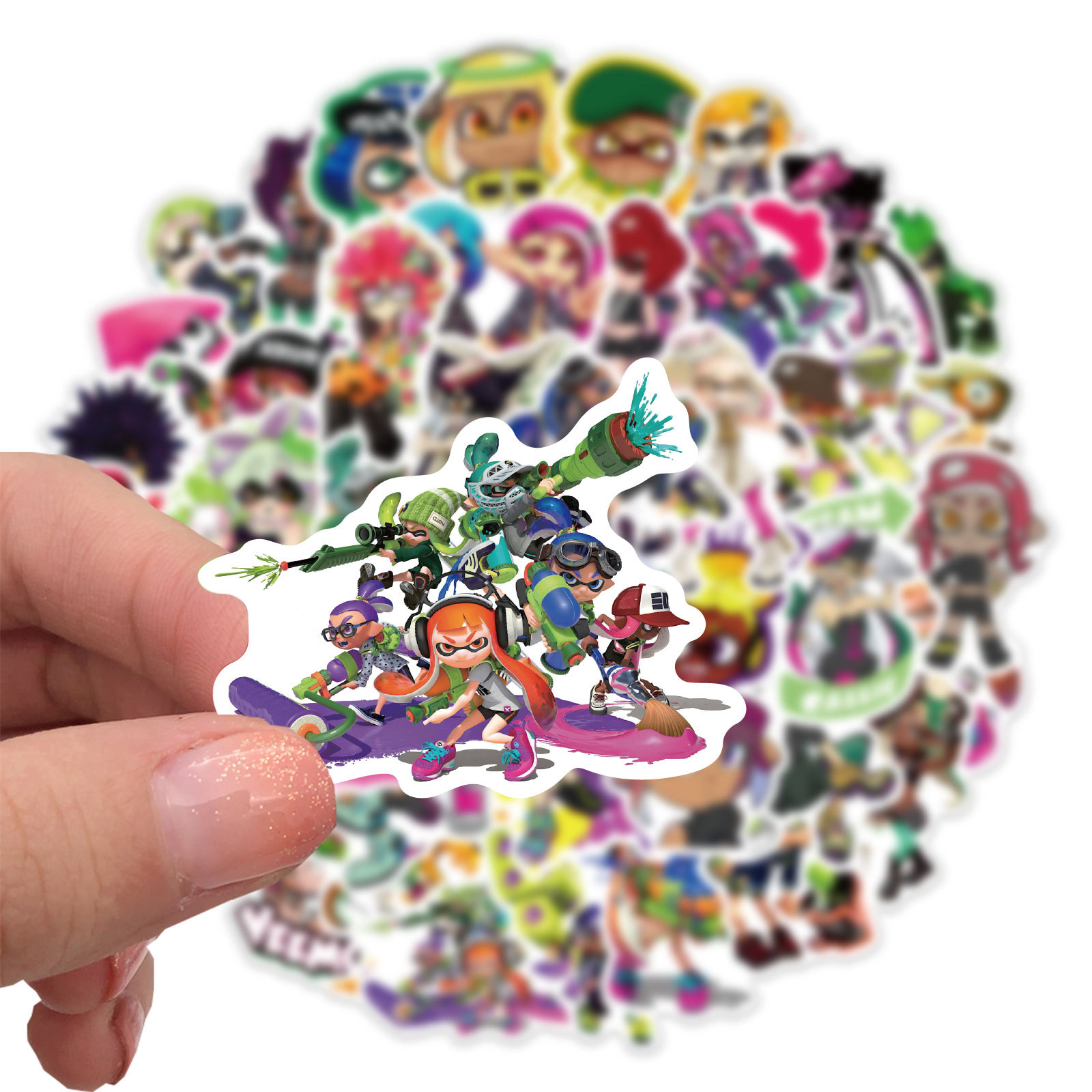 10/30/50pcs  Game Splatoon  Sk - Pc Gaming Girl ulasan dan harga