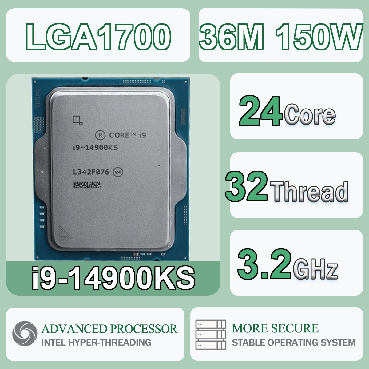 Intel Core i9-14900KS 24C/32T  - Intel Cpu Core I9 ulasan dan harga