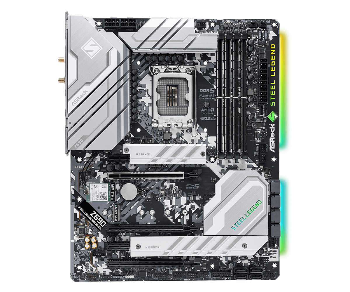 Z690 LGA1700 Motherboard ASROC - Intel Cpu Core I9 ulasan dan harga
