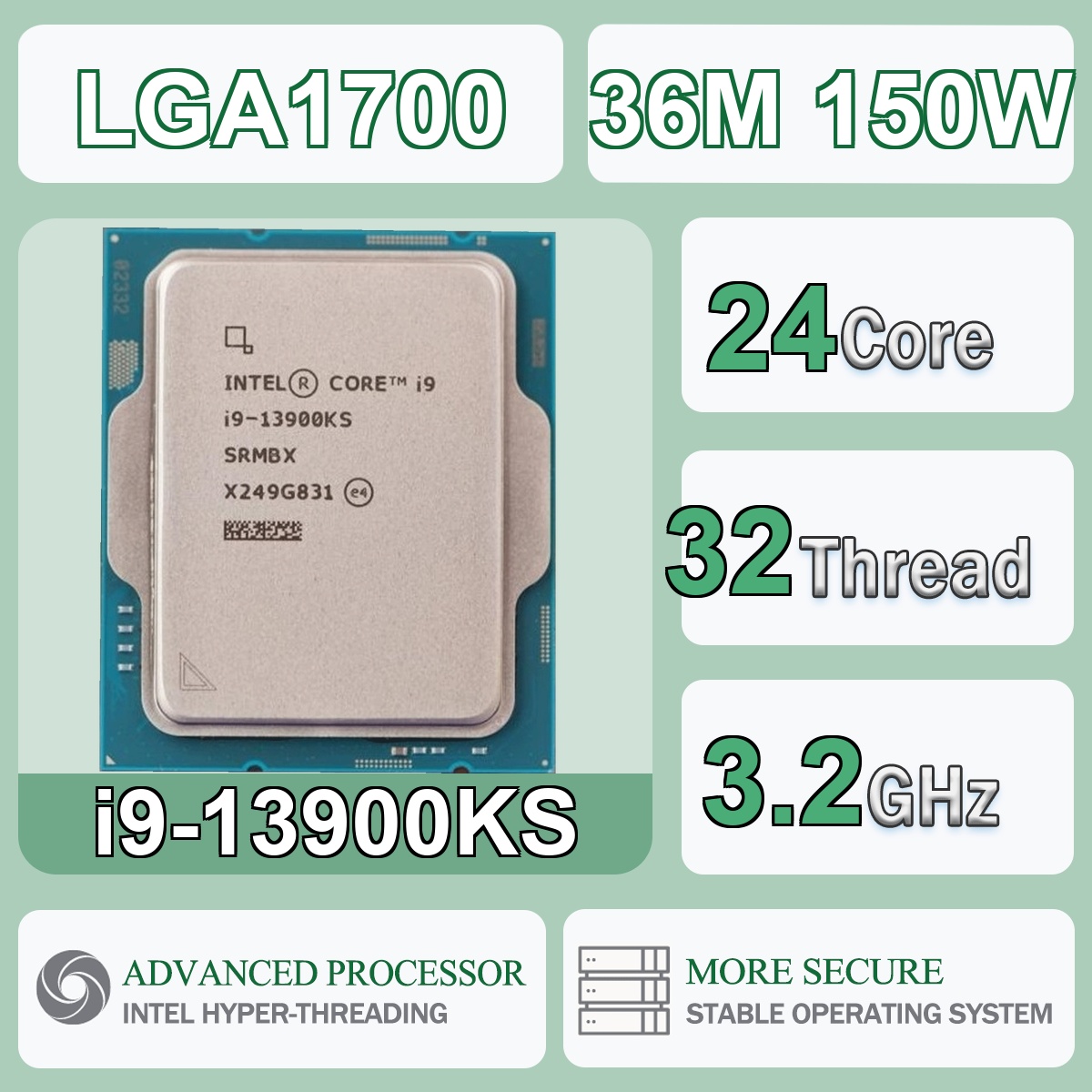 Intel Core i9-13900KS 24C/32T  - Intel Cpu Core I9 ulasan dan harga