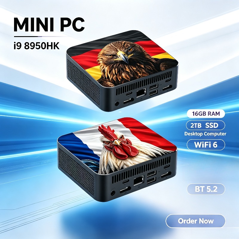 Intel i9 8950HK 2026 Mini Desk - Pc Gaming Laptop ulasan dan harga